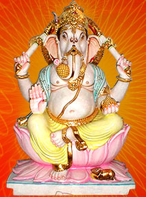 Ganeshji with two Dandas