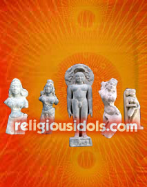 Museum Khajurao Replicas Statues