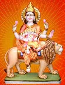 goddess durga idols from india