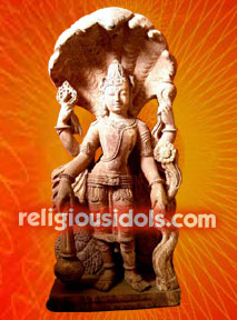 Vishnu Under Sheshnag